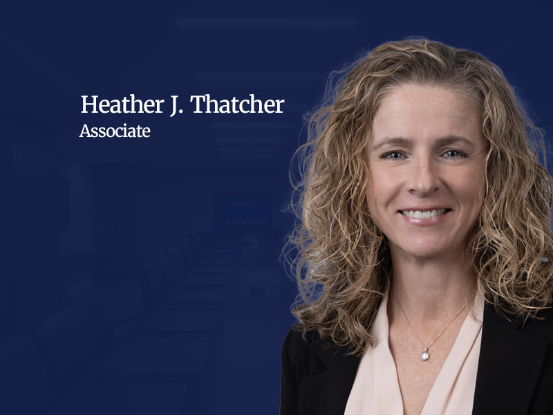 Zausmer Honors Pride Month: Heather Thatcher