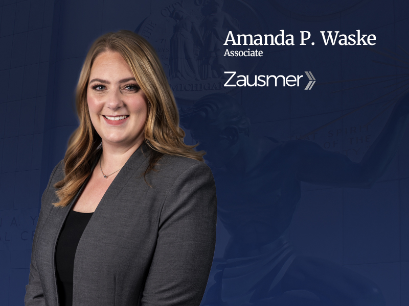 Zausmer Attorney Amanda Waske Presents to Polish American Legal Society