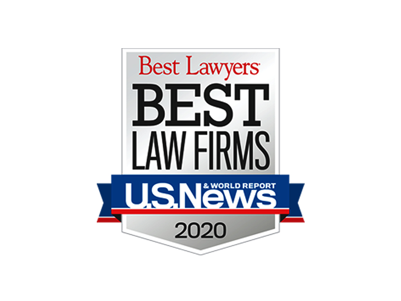 Zausmer Ranks on U.S. News – Best Lawyers® 2020 “Best Law Firms” List