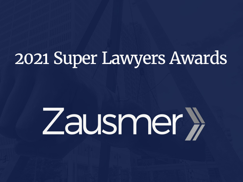 Zausmer Attorneys Honored as Super Lawyers and Rising Stars