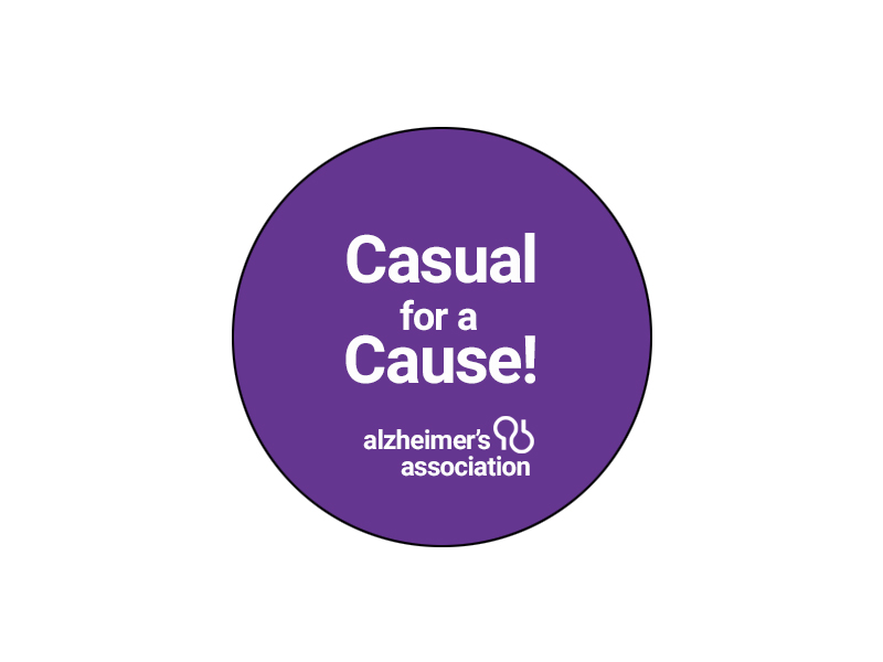 Casual for a Cause: The Alzheimer’s Association