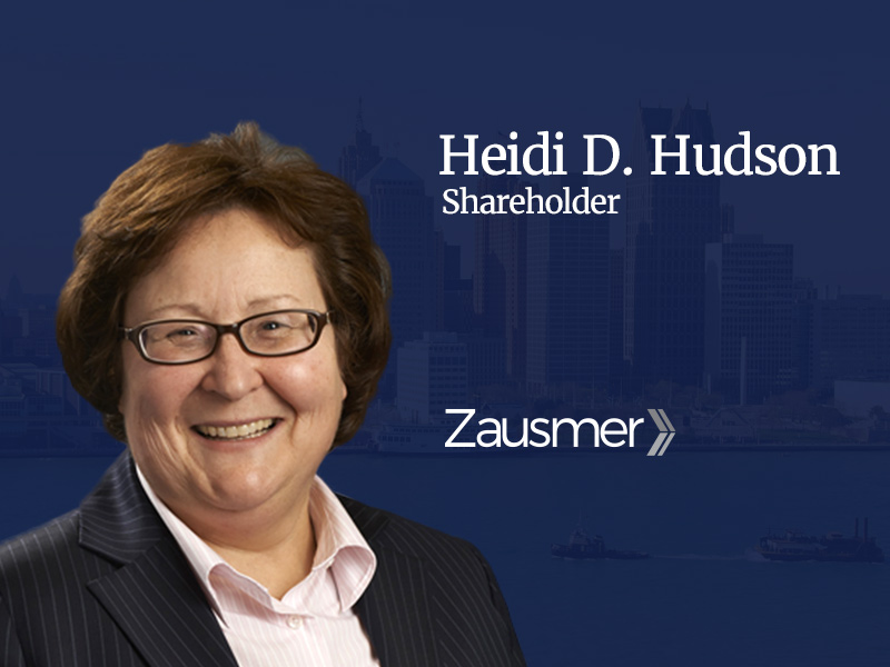 Heidi Hudson Receives Michigan Lawyers Weekly 2022 Hall of Fame Award