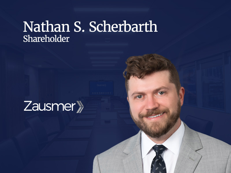 Zausmer Shareholder Nathan Scherbarth Secures Dismissals in Three Premises Liability Cases on Appeal