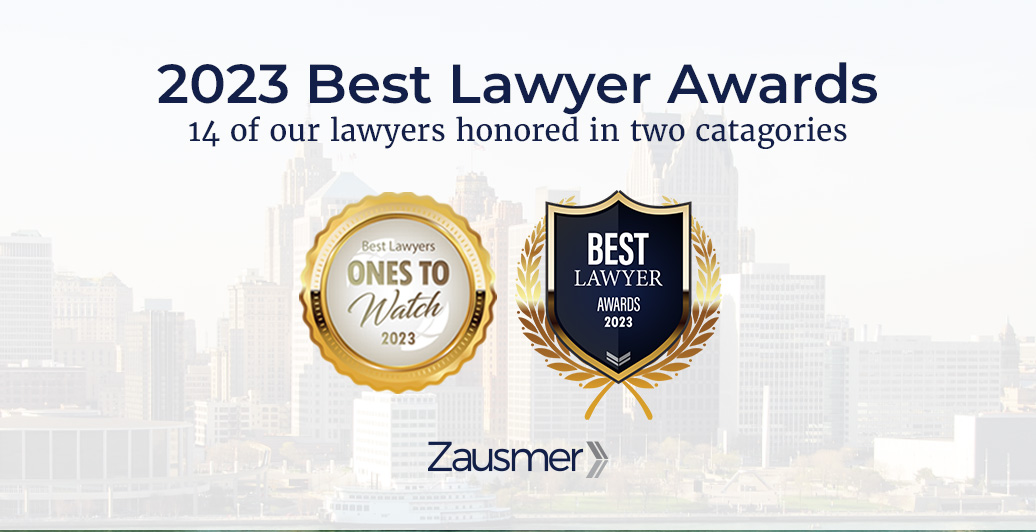 Zausmer Attorneys Earn Best Lawyers Awards in 2023 Zausmer