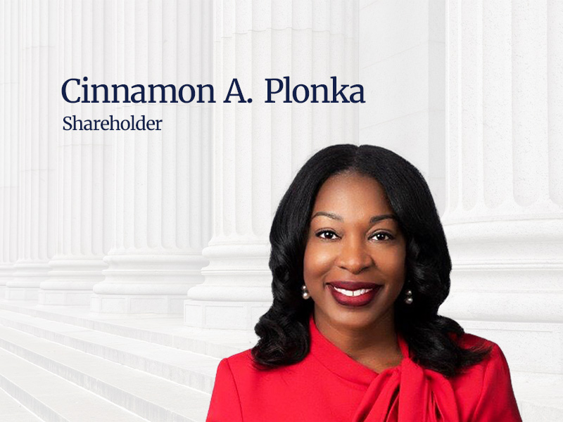 Zausmer Honors Black History Month: Cinnamon Plonka